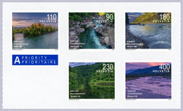 Switzerland 2022 (2022/1) Definitive Stamps - Swiss River Landscapes - MNH ** - Nuovi