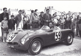 SPORT AUTO. PHOTO REPRO. 24 HEURES DU MANS 1952 . PANHARD N° 59 DE SAVOYE ET LIENARD ( ABANDON 12ème HEURE). - Automobile