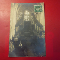 CARTE PHOTO TROYES ? INTERIEUR D EGLISE - Troyes