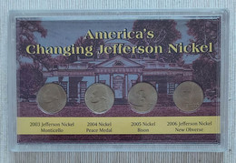 USA - America’s Changing Jefferson Nickel - ©Morgan Mint (20-0146) - Collections