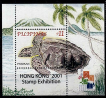 (049) Philippines Animals / Fauna / Turtle Sheets / Bf / Bloc Tortue / Schildkröte / 2001 ** / Mnh  Michel BL 164 - Philippines