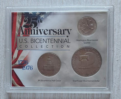 USA - 25th Anniversary U.S.Bicentennial Collection - US Mint Coinage - Sammlungen