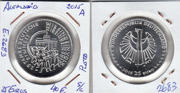 E2683 MONEDA ALEMANIA 25 EUROS PLATA 2015A PLATA SIN CIRCULAR 40 - Otros & Sin Clasificación