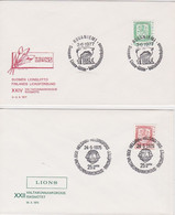 LIONS - Helsinki / Kouvola / Tampere / Rovaniemi - Finlands Lionsförbund - Lettres & Documents