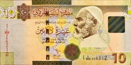 Libya 10 Dinars   Unc 2011 - Libya