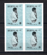 ITALIA  - Beppe  Fenoglio  -  QUARTINA   MNH**  Del  1.03.2022 - 2021-...: Neufs