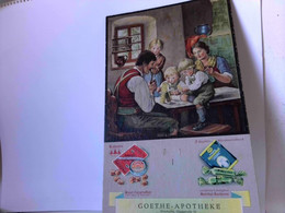 Werbegrafik Der Goethe-Apotheke, Wiesbaden - Hessen