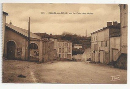 79 - CELLES-SUR-BELLE - LE COIN DES HALLES - ED.  MARCEAU CARRIERE, NIORT - Celles-sur-Belle