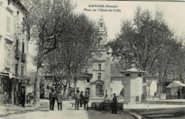 ""34 - Hérault - Ganges - Place De L' Hôtel De Ville - Ganges