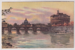 Roma - Ponte E Castel S. Angelo - Ponts