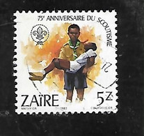 TIMBRE OBLITERE DU ZAIRE DE  1982 N° MICHEL 789 - Used Stamps