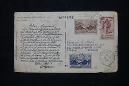 OCÉANIE - Carte Postale Publicitaire " Amora " De Papeete Pour La France En 1954- L 117957 - Covers & Documents