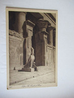 Neuve Edfou The Temple Of Horus  Editorslehnert&langrock  Homme Assis - Edfu