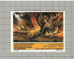 Mauritania 1985, Bird, Birds, 1v, MNH** - Straussen- Und Laufvögel