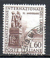 ITALIE. N°799 De 1959 Oblitéré. O.I.T.. - ILO