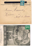 2 MARQUES POSTALES -  JEUX OLYMPIQUES 1924 - RUE JOUFFROY - RUE DE CLIGNANCOURT - - Estate 1924: Paris