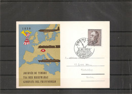Journée Du Timbre -1950 ( Carte Commémorative De Suisse à Voir) - Tag Der Briefmarke