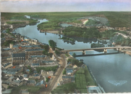 VERNON VUE GENERALE AERIENNE DE LA SEINE LA FRANCE VUE DU CIEL - Vernon