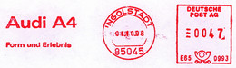Freistempel Kleiner Ausschnitt 0034 Audi A4 Ingolstadt - Machine Stamps (ATM)