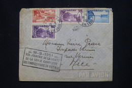 VIETNAM - Enveloppe De Saigon Pour La France En 1951 - L 118010 - Vietnam