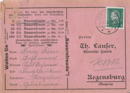 Ostpreussen Deutsches Reich Karte Mit Tagesstempel Dinglauken 1929 Altdingelau Kries Tilsit RB Gumbinnen - Brieven En Documenten