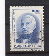 ARGENTINE - Y&T N° 1241° - Général De San Martin - Gebruikt