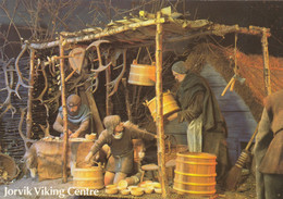 Postcard Jorvik Viking Centre York Viking Craftsmen [ Museum ] My Ref B25386 - York