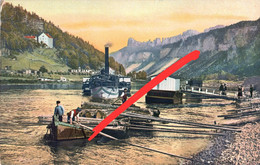 NOD Photochromie AK Sächsische Schweiz Schmilka Schöna Krippen Postelwitz Schandau Serie 104 Nr 2225 Nenke Ostermaier - Schmilka