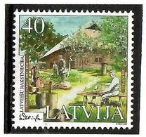 Latvia 2003 . Literature 2003 (E.Virza). 1v: 40.     Michel # 589 - Lettonie