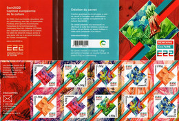 Luxembourg - 2022 - Esch - European Capital Of Culture 2022 - Mint Self-adhesive Stamp Booklet - Ungebraucht