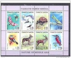 2003.Tajikistan, Fauna Of Middle Asia, Sheetlet Perforated, Mint/** - Tayikistán