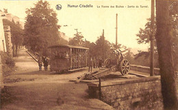 Namur - La Tienne Des Biches - Sortie Du Tunnel Tram Tramway Canon - Namur