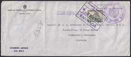 1959-H-32 CUBA LG2144 1959 PRO ARTE MUSICAL REGISTERED COVER ESTACION AGRICULTURA. - Covers & Documents