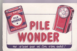 BUVARDS - PILE WONDER - Batterie