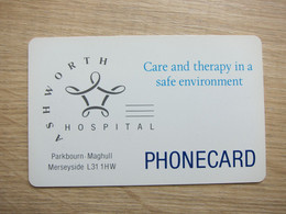 Cambridge Telephones Autelca Phonecard,Ashworth Hospital, Mint - [ 8] Companies Issues