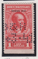 Verenigde Staten Scott Cataloog Fiskale Zegel S/Internal Revenues:serie 1941 RA323 - Revenues