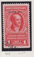 Verenigde Staten Scott Cataloog Fiskale Zegel S/Internal Revenues:serie 1942 RA348 - Revenues