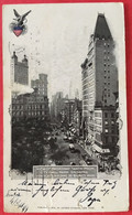 NEW-YORK - View Of Broadway Taken From City Hall Park. CARTE DU XIXème Siècle: Circulée 1899 - Broadway