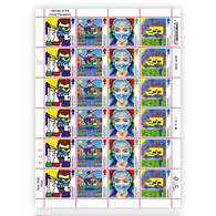 GB New *** 2022 HEROES OF THE COVID PANDEMIC UK Covid 19 Coronavirus Docotor ,Mask ,4 Types Sheet MNH (**) - Sin Clasificación