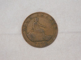 ESPAGNE SPAIN 10 DIEZ CENTIMOS CENT DE REAL 1870 - Monete Provinciali