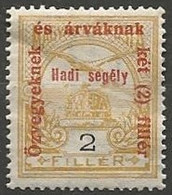 HONGRIE N° 143 NEUF Sans Gomme - Unused Stamps