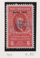 Verenigde Staten Scott Cataloog Fiskale Zegel S/Internal Revenues:serie 1945 RA427 - Revenues