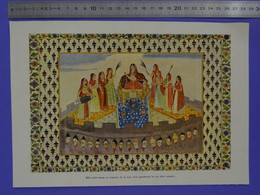 Gravure Illustration Du Conte Les Milles Et Une Nuit Costume Instrument De Musique Décapitation - Arte Oriental