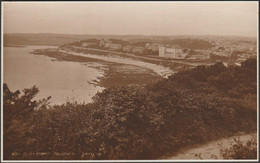 Cliff Front, Falmouth, Cornwall, 1923 - Judges RP Postcard - Falmouth