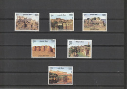 INDIA 2018 Hill Forts Rajasthan UNESCO World Heritage Set 6v *** - Altri & Non Classificati