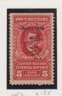 Verenigde Staten Scott Cataloog Fiskale Zegel S/Internal Revenues:serie 1946 RA452 - Revenues