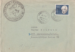 NORVEGE 1967 LETTRE DE LONGYEARYEN - Lettres & Documents