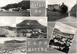 SALUTI DA CAPO MISENO - VEDUTINE (NAPOLI) ED.MARIA - VG FG - C6447 - Napoli (Napels)