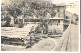 Poissy - Restaurant De La Reine Blanche Von 1905 (5630) - Carrieres Sous Poissy