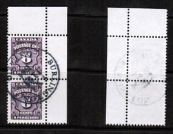 CANADA   Scott # J 19 USED PAIR (CONDITION AS PER SCAN) (CAN-128) - Segnatasse